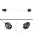 Schwarzer Vorderachs-Slider-Radschutz, passend für Kawasaki Ninja ZX-25R 20–21 Generic