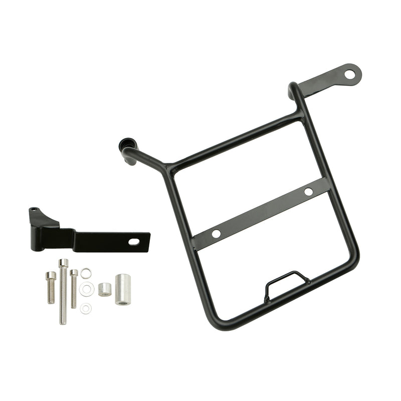 Soporte de montaje de alforjas laterales Honda CROSS CUB SUPER CUB, negro