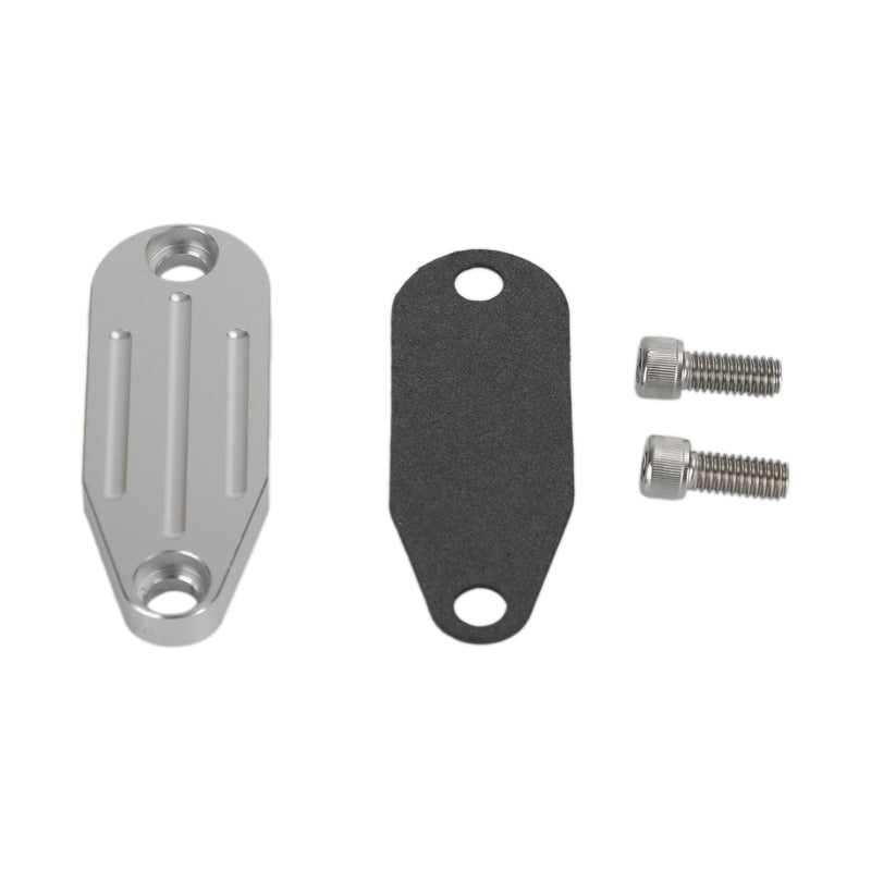 EGR Delete Plug Block Off Plate Kit för GM 2.0, 2.2, 2.5, 2.8, 3.0, 3.8, 4.3, 4.9, 5.0, 5.7, 6.6, 7.4, 8.2 Generic