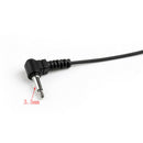 Lytt Headset 3,5 mm mikrofon Ørestykke kun i G-form for Motorola Radio-høyttaler