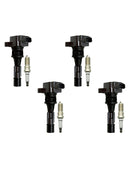 2009–2010 Mazda 3 Sport L4 2.0L 4x Zündspulen + Zündkerzen UF540