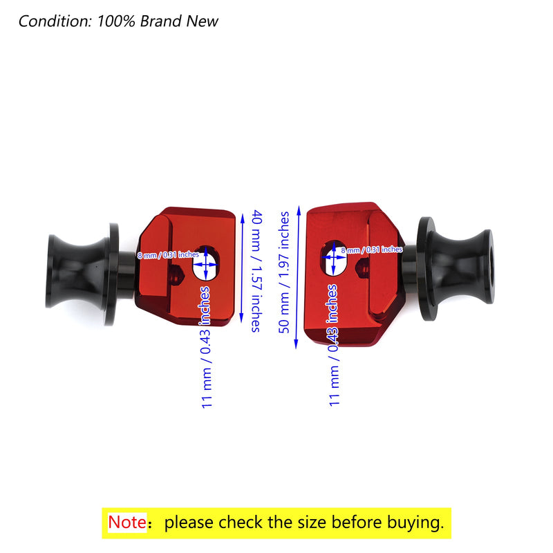 CNC-Kettenspannblock mit Ständerspule für Honda CB650R CBR650R 2019-2020 Generic