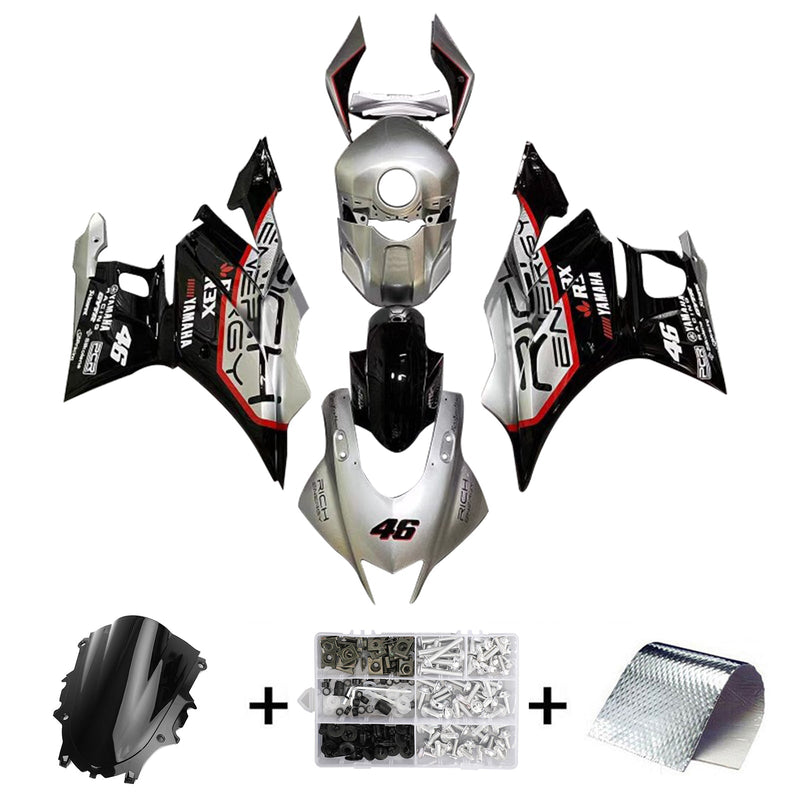 2022-2023 Yamaha YZF-R3 R25 Kit de carenagem de injeção corpo plástico ABS