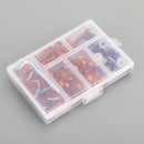 158x Kit de tornillos de Clip potenciador naranja para motocicleta, Perno de parabrisas Universal