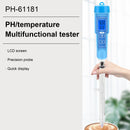 Miernik PH termometr do żywności owoce mięso gleba laboratoryjny cyfrowy tester PH kwasu