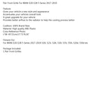 Pár přední mřížky chromového diamantového stylu pro BMW řady 5 G30 G38 2017-2019 Generic