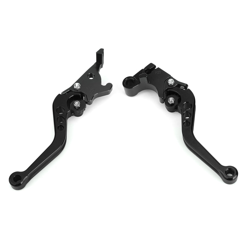 Alavancas de embreagem de freio para YAMAHA YZF R3 R25 MT 25 2015-2017 prata genérico