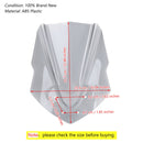 ABS plastové přední sklo motocyklu pro Yamaha MT125 2015-2019 Generic