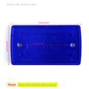 2x VORDERER Bremsbehälterdeckel Blau Passend für Suzuki BANDIT1250/S/F 07-16 SV1000 Generic