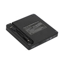 Unidade externa de DVD Blu-ray USB 3.0 Leitor BD de leitura/gravação 2 em 1 gravador portátil