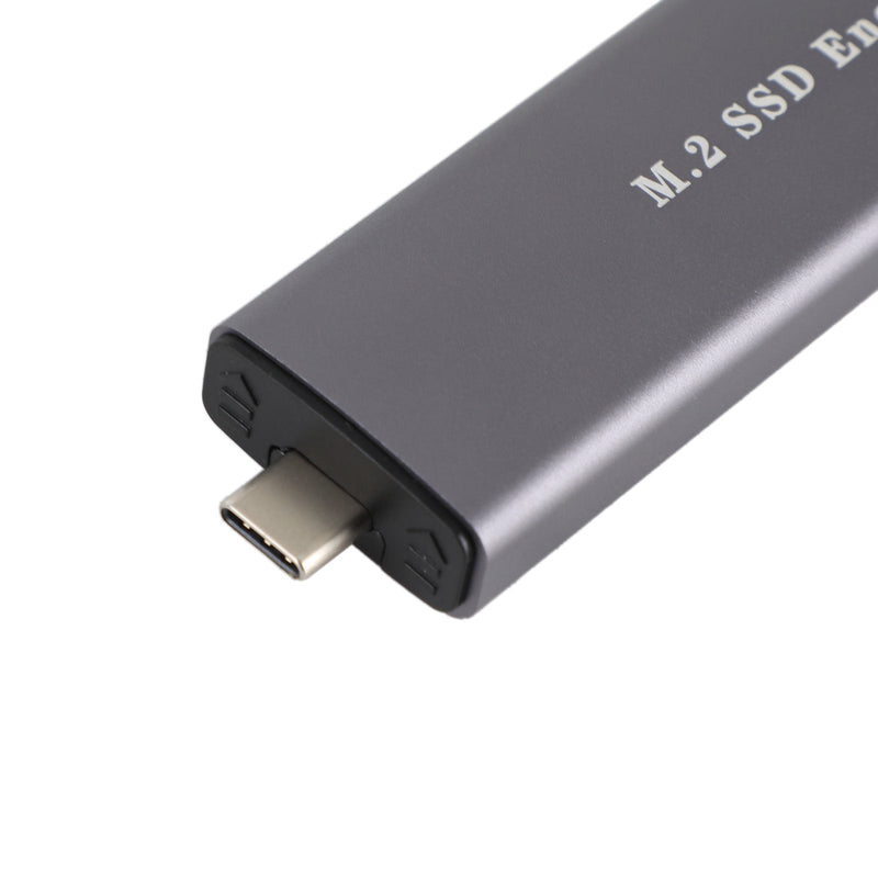 6 Gbps/10 Gbps 2 Tt Type-C 3.1 Gen2 + USB 3.0 - M.2 NVME/SATA ulkoinen laatikko