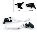 Dlouhé páčky spojky brzdy vhodné pro Z750 2007-2012 Z800 2013-2014 černá generic