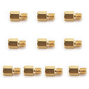 10ks hlavních trysek šestihranného typu pro karburátory Mikuni VM/TM/TMX 200-290 220 250 4/042