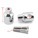 Guiador raiser riser montagem braçadeiras motocicleta bicicleta 7/8 "22mm preto genérico