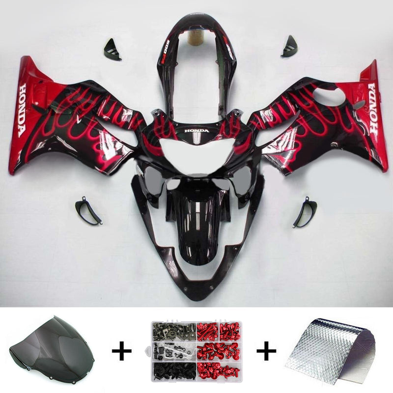 Conjunto de carenagem Honda CBR600F4 1999-2000 corpo plástico ABS