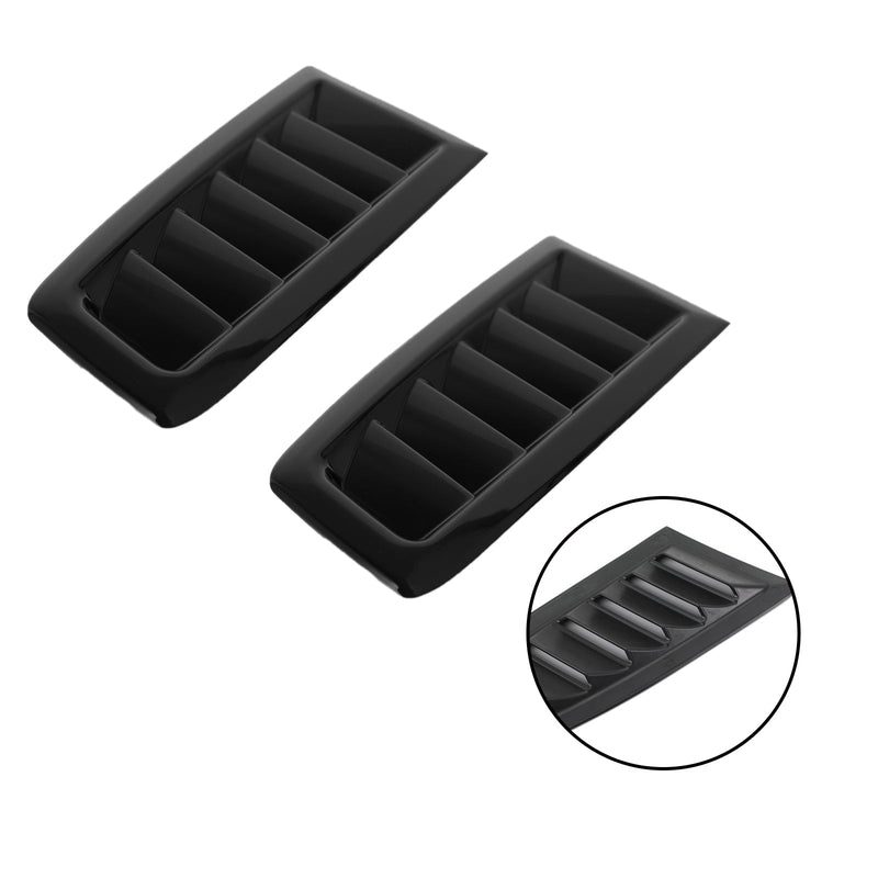 Aberturas de capô ABS universal preto brilhante para Ford Focus Rs St Mk2 Spr Genérico