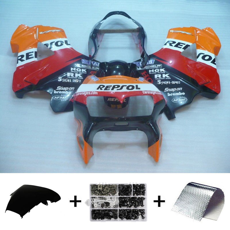 Honda VFR800 1998-2001 kåpa Set Body Plast ABS