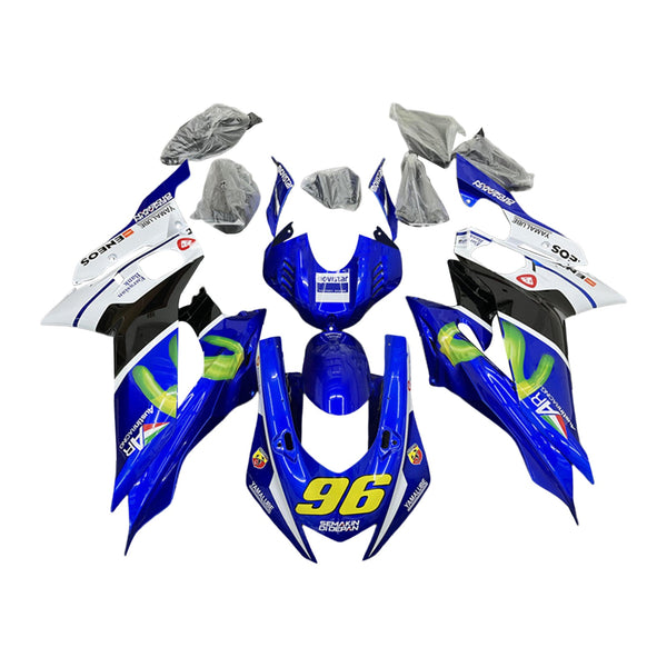 Amotopart Yamaha YZF-R6 2017-2023 kåpa set, kropp, plast, ABS