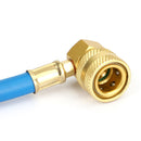 Bil Bil Aircondition AC R134A Kølemiddelpåfyldning Måleslange med måler