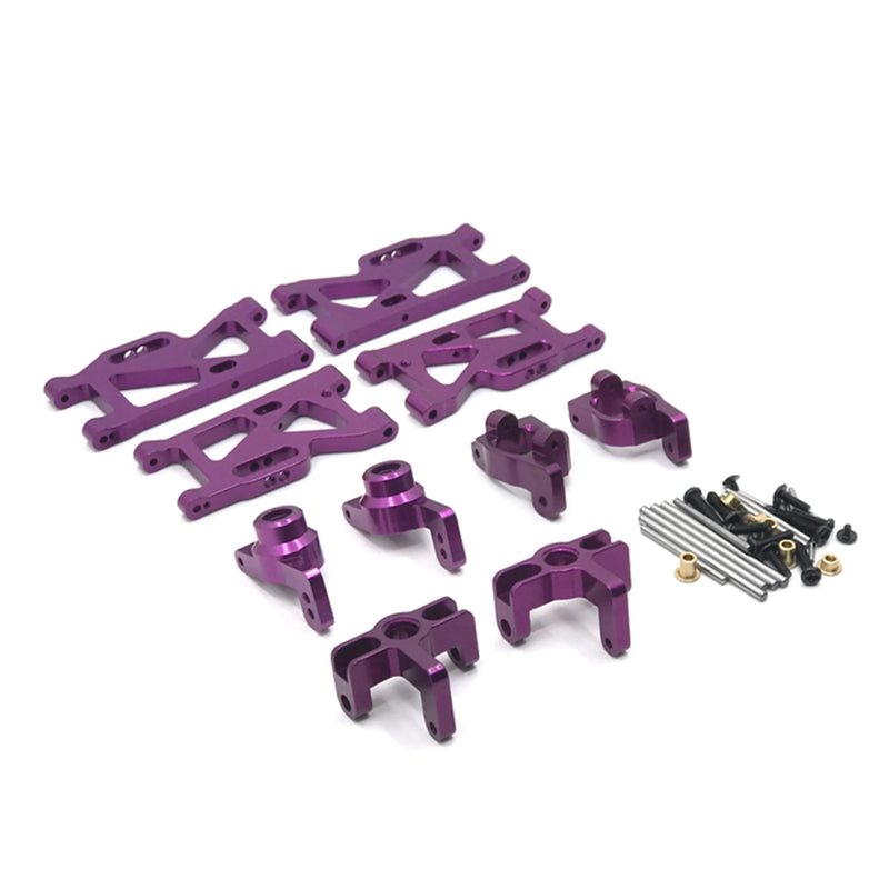 Fram Bak Swingarm Set För Wltoys 124016 124017 124018 124019 144001-02 RC Car