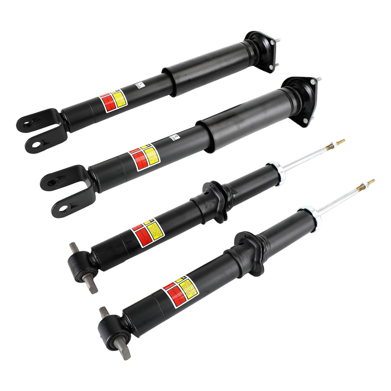 Cadillac CTS 2009–2015 4-teiliges Stoßdämpfer-Federbein-Set vorne hinten mit Elektrik 19302773 19181636 25849149 19355570 25849150 19355571