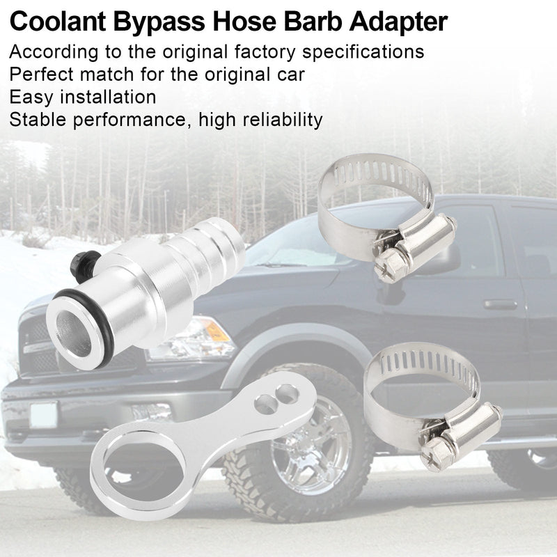 2009-2019 Dodge Ram Cummins kylvätskebypass-slang adapter