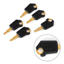 5 hovednøgler til Caterpillar Heavy Equipment Tændingsnøgle 5P8500