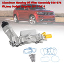 Conjunto de filtro de aceite con carcasa de aluminio para Jeep Dodge Chrysler 2011-2016 926-876