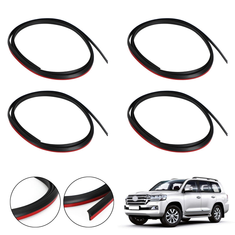 4x Flare Rubber Seal 538516002001 für Toyota Landcruiser 80 Series FJ80 HDJ80 Generic