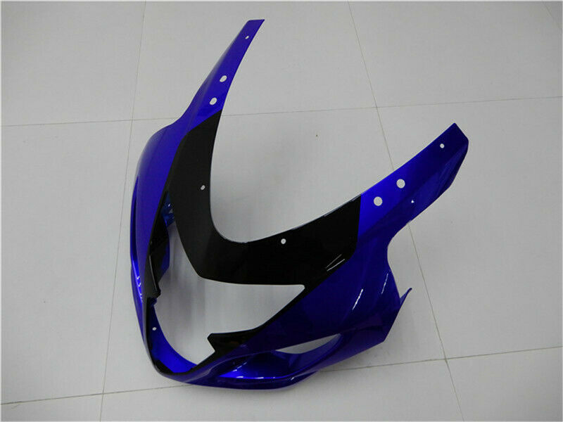 Kit de plástico de inyección de carenado azul negro para Suzuki GSXR600/750 2004-2005