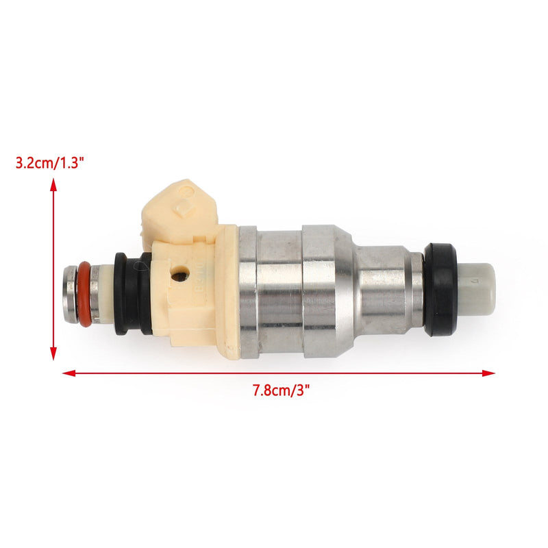 1 Uds inyector de combustible adecuado para Mitsubishi Mirage Montero Galant Sigma Eclipse FJ128 genérico