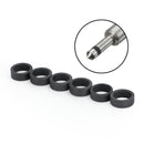 Pakke med 6 indsprøjtningsdyse reparationspakninger, der passer til BMW 135 335 535 550 650i 740i 750i X5 X6 Generisk