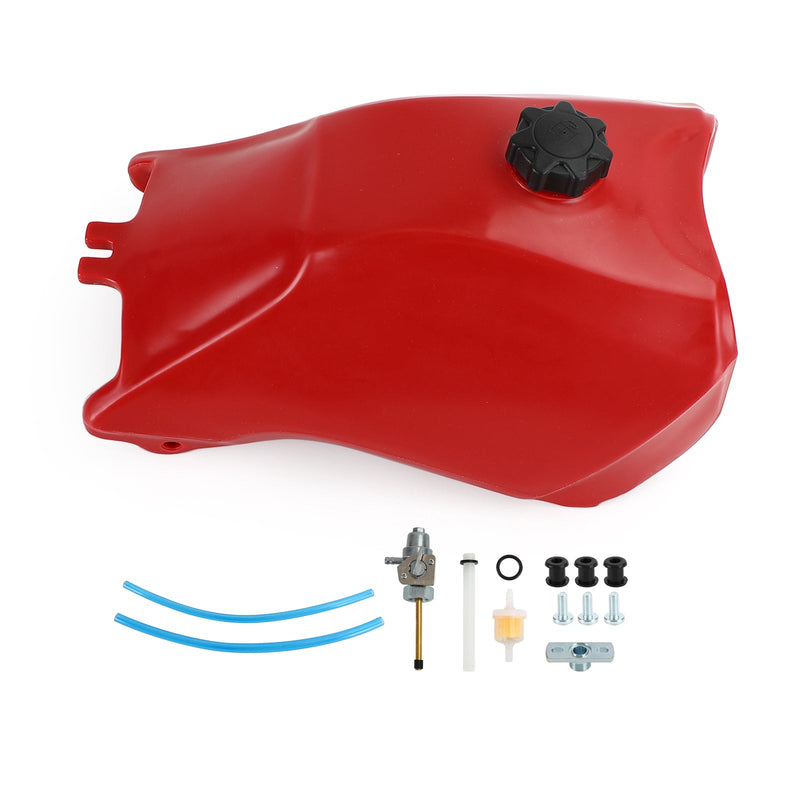 HONDA 1993-2000 TRX 300 FOURTRAX 300 2X4 4X4 TANQUE DE GÁS E KIT DE TAMPA VERMELHO