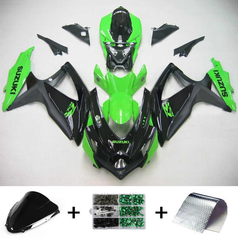 Suzuki GSXR 600/750 2008-2010 kåpa set kropp plast ABS K8