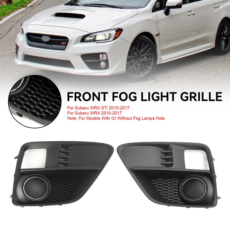 Subaru WRX & STi 2015-2017 2 szt. Osłona przedniego światła przeciwmgielnego Bezel Grill Grille.