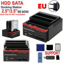Multifunción 2,5 3,5" HDD Docking Station UKB 3.0 Clon Disco Duro UE
