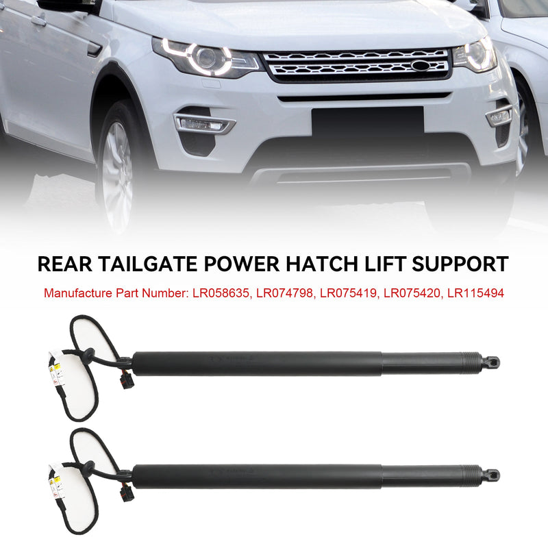 2 uds puntal eléctrico para portón trasero LR075420 adecuado para Land Rover Discovery Sport 2015-2019