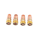 30 stk TIG-svejsning Stubby gaslinse Pyrex kopsæt passer til TIG WP-17/18/26 brænder