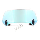 Motorsykkel Justerbar Clip On Windshield Extension Spoiler Vindavviser