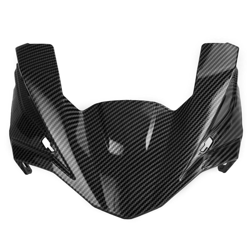 Capa de fibra de carbono para farol dianteiro, capa para kawasaki z650 2017-2019