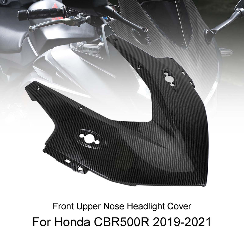 Honda CBR500R 2019-2021 Vordere Scheinwerferverkleidung Verkleidung Carbon