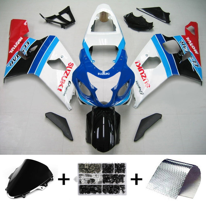 Suzuki GSXR 600/750 2004-2005 kåpesett karosseri plast ABS