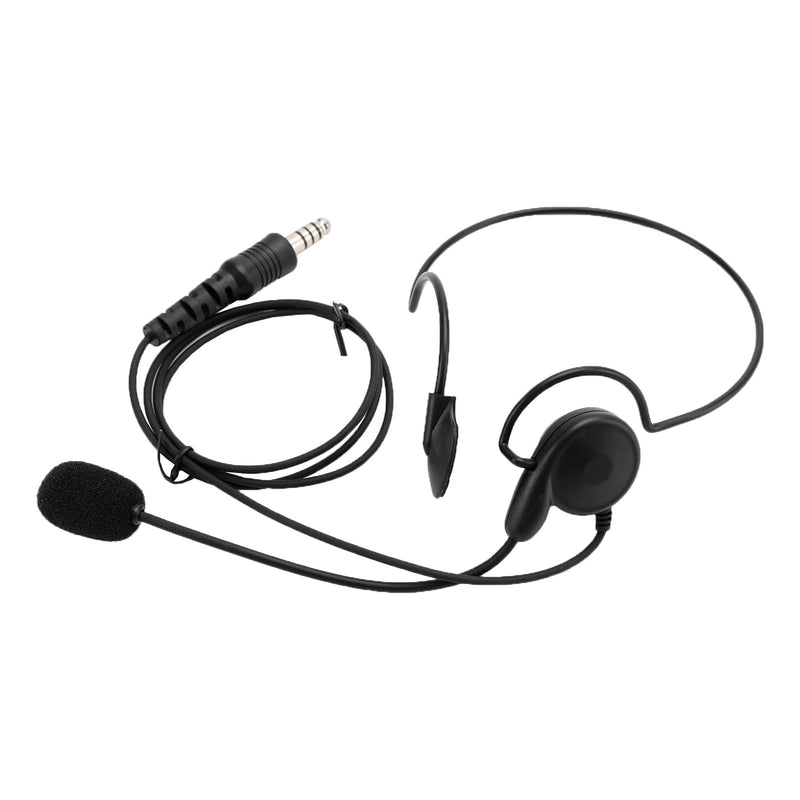 Conector de montaje trasero 7,1-C7, auriculares tácticos de 6 pines U94 PTT para STP8040 STP8080 STP9000