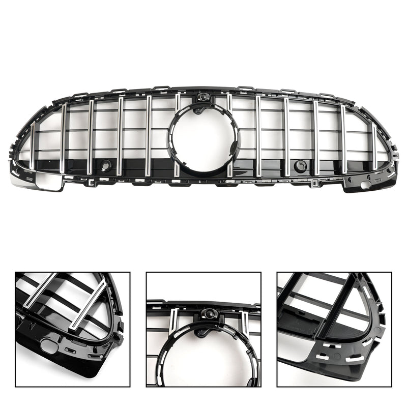 Mercedes Benz W206 2022-2023 Grill przedniego zderzaka w stylu GTR z kamerą