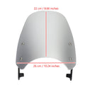 ABS Motorrad Windschutzscheibe für Triumph Speed Twin 1200 2019-2021 Generic