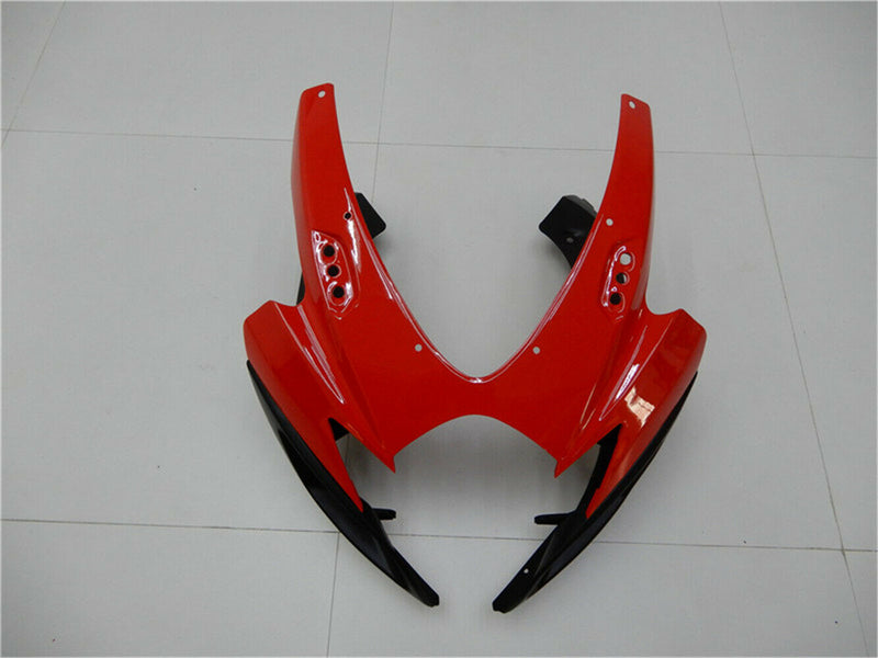 Carenado Suzuki GSXR600/750 2006-2007 Inyección Plastico Kit Rojo Negro Genérico