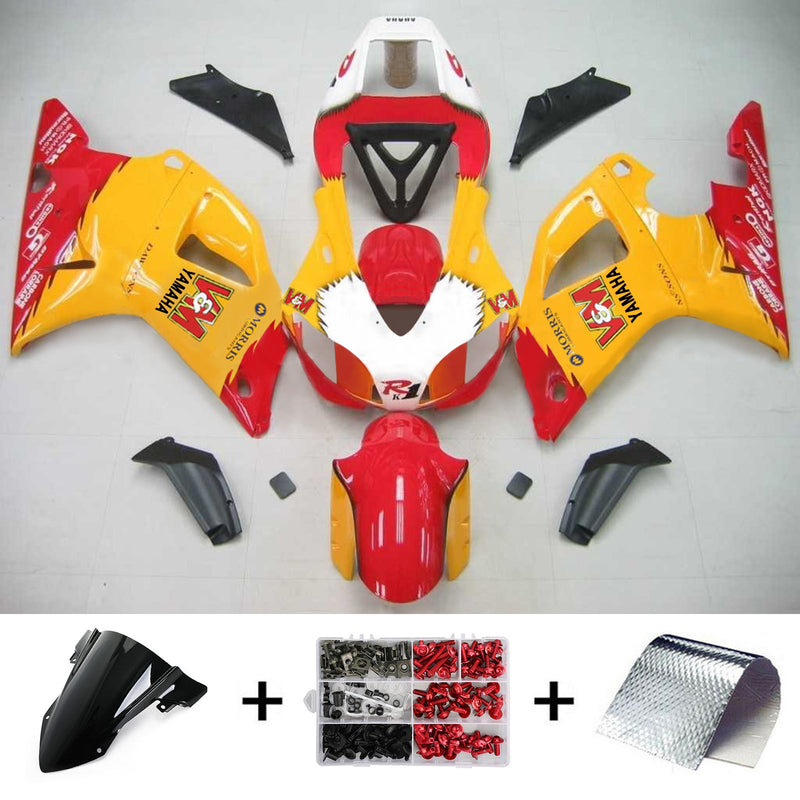 Kåpa set till Yamaha YZF 1000 R1 1998-1999 Generic