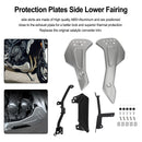 Nedre motormavebeskyttelsesplader sidepanel til Trident 660 2021 Generic