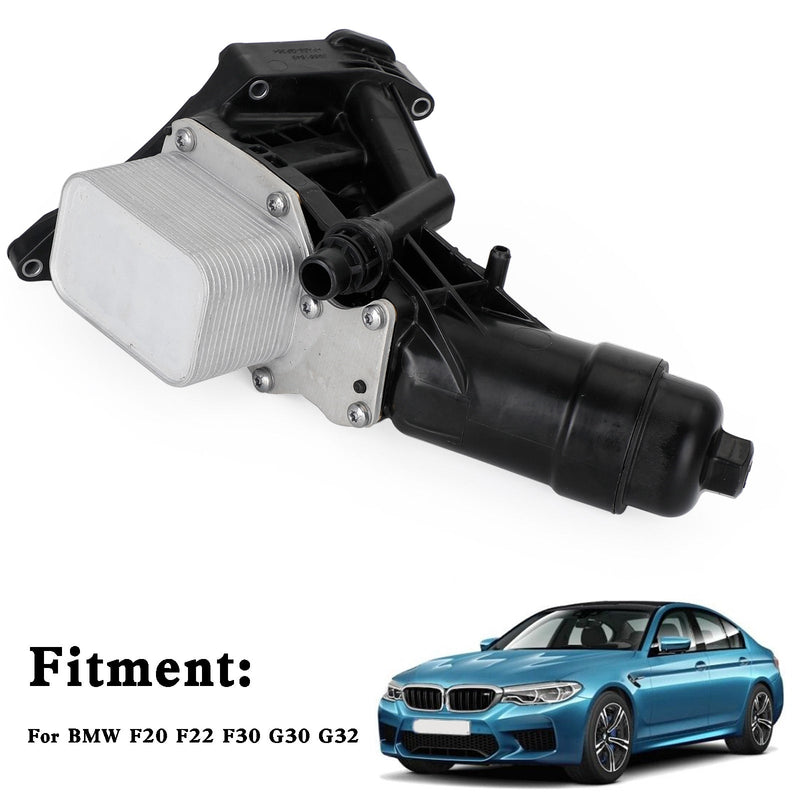 Motorölkühler Filtergehäuse 11428596283 Passend für BMW F20 F22 F30 G30 G32 X4 Generic