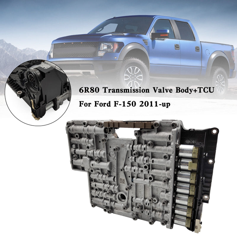 Corpo da válvula de transmissão Ford F-150 2011-up 6R80 + TCU AL3P-7Z490-BA